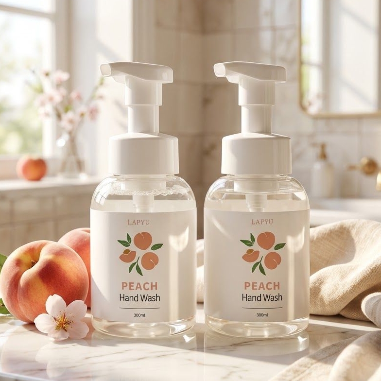 라퓨 핸드워시 거품 피치향 50ml/300ml