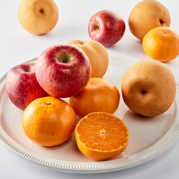 [설선물 마음전송]VIP 천혜향혼합과일세트(5kg내외/사과4입+배4입+천혜향4입)