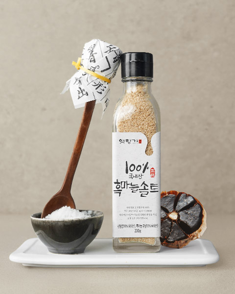 국내산 옛향기 수제 2종 선물세트 (참기름 흑마늘소금)