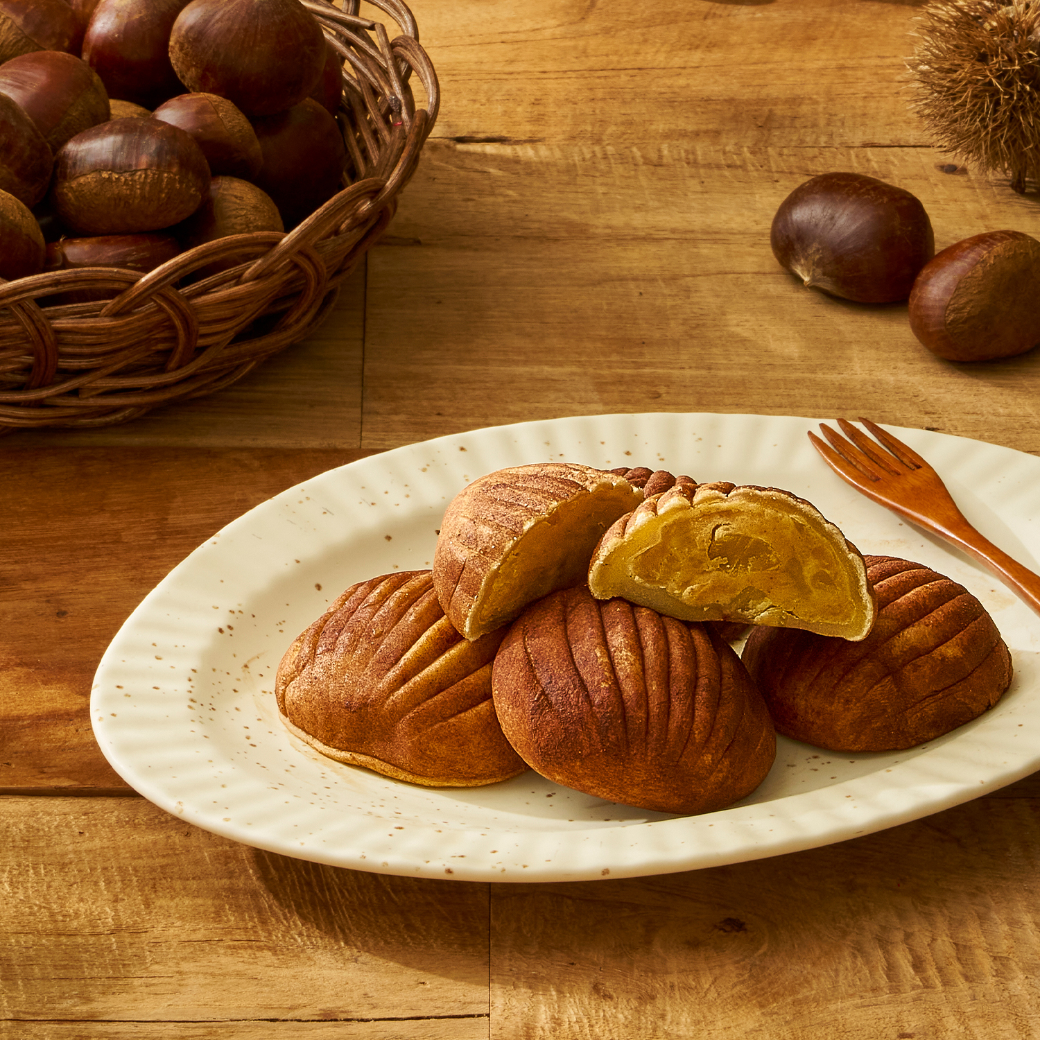 알앤알 쫀득 구황작물빵 생지 5종 2봉 구성(감자 고구마 옥수수 통밤 땅콩)