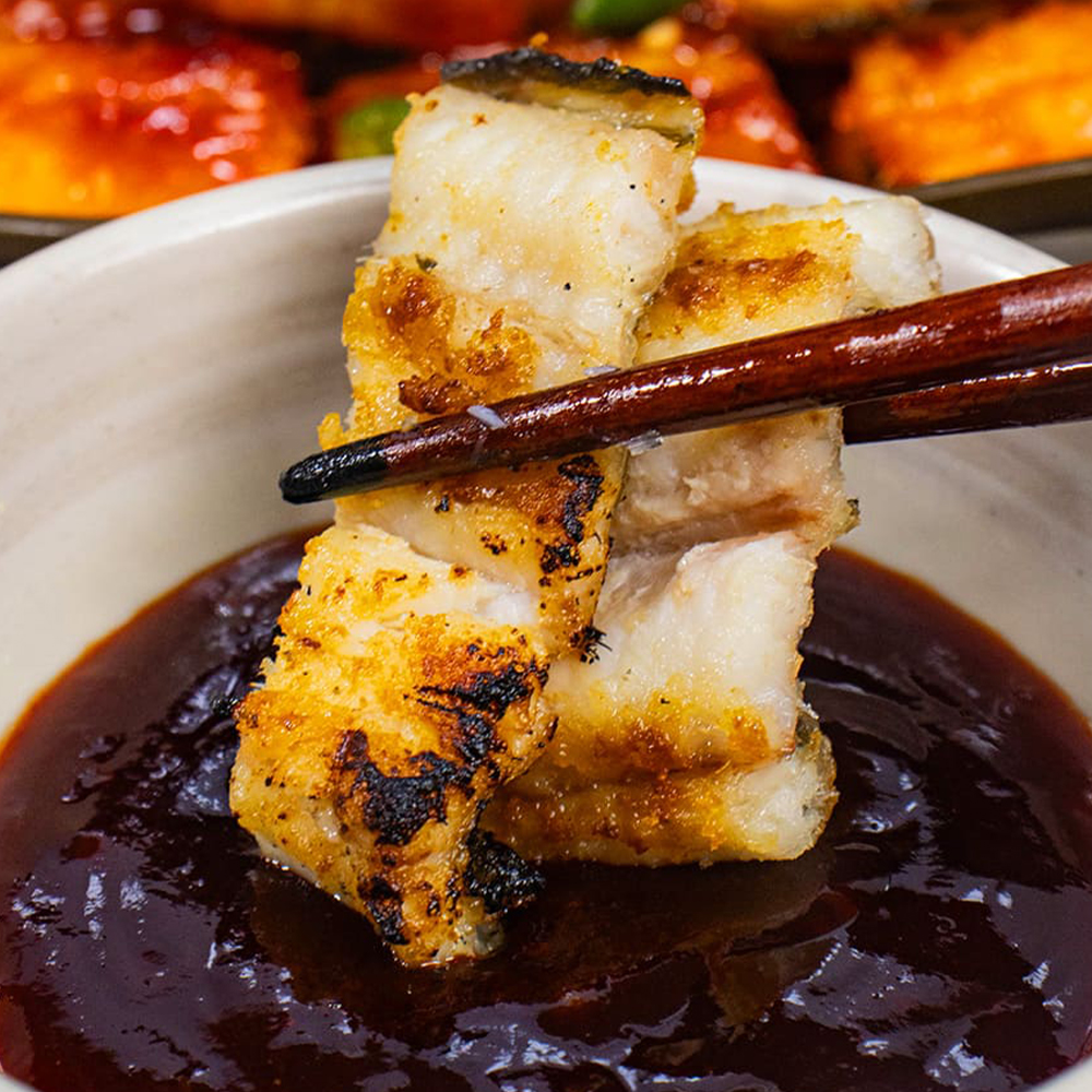 통영 보양식 황제 바다장어 1kg (손질후 1kg당, 550g~600g) 비법 소스 2종 증정