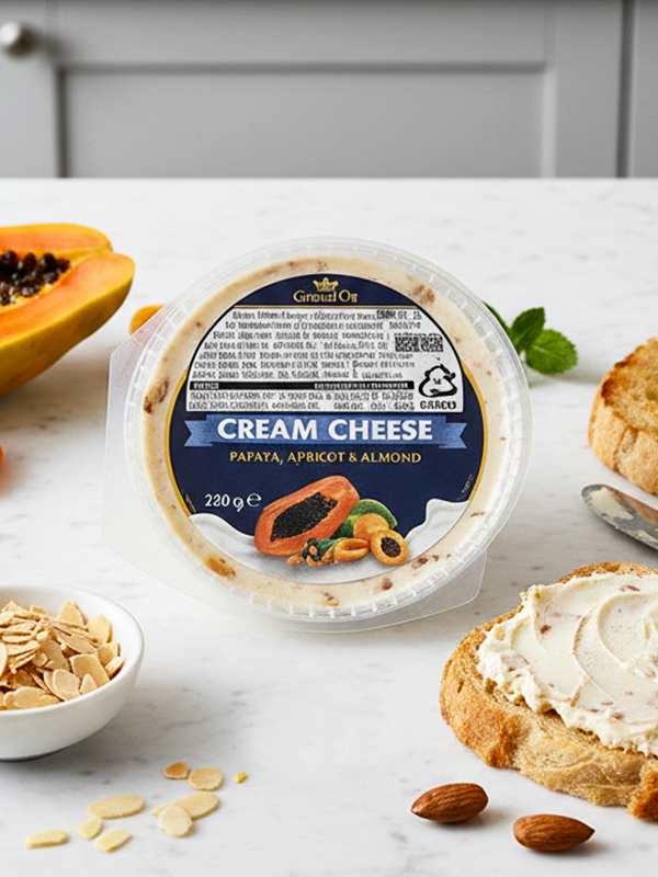 그랑도르 파파야&아프리콧&아몬드 크림치즈125g