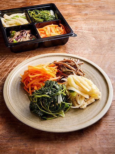 [신상품] 오아시스 비빔나물 4종(100% 국내산 나물, 참기름, 깨소금)-280g 대표이미지 섬네일