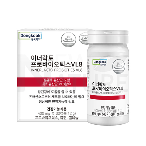 [동국] 이너락토 프로바이오틱스 VL8 400mg x 30캡슐
