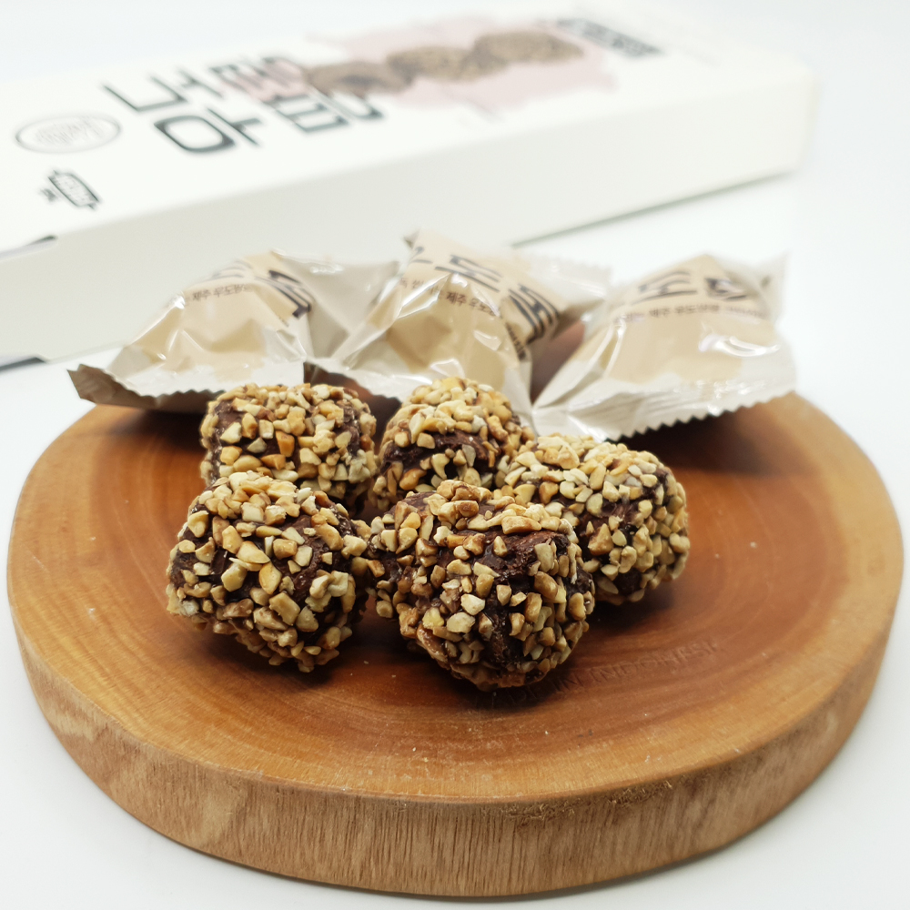 제주 우도땅콩 우도독 70g 10개입 초콜릿 페레로로쉐 기념품 여행선물 간식