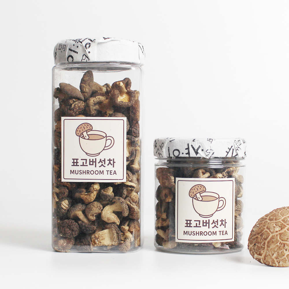 예산청년농부의 GAP 국내산 무농약 건표고버섯차 60g / 150g