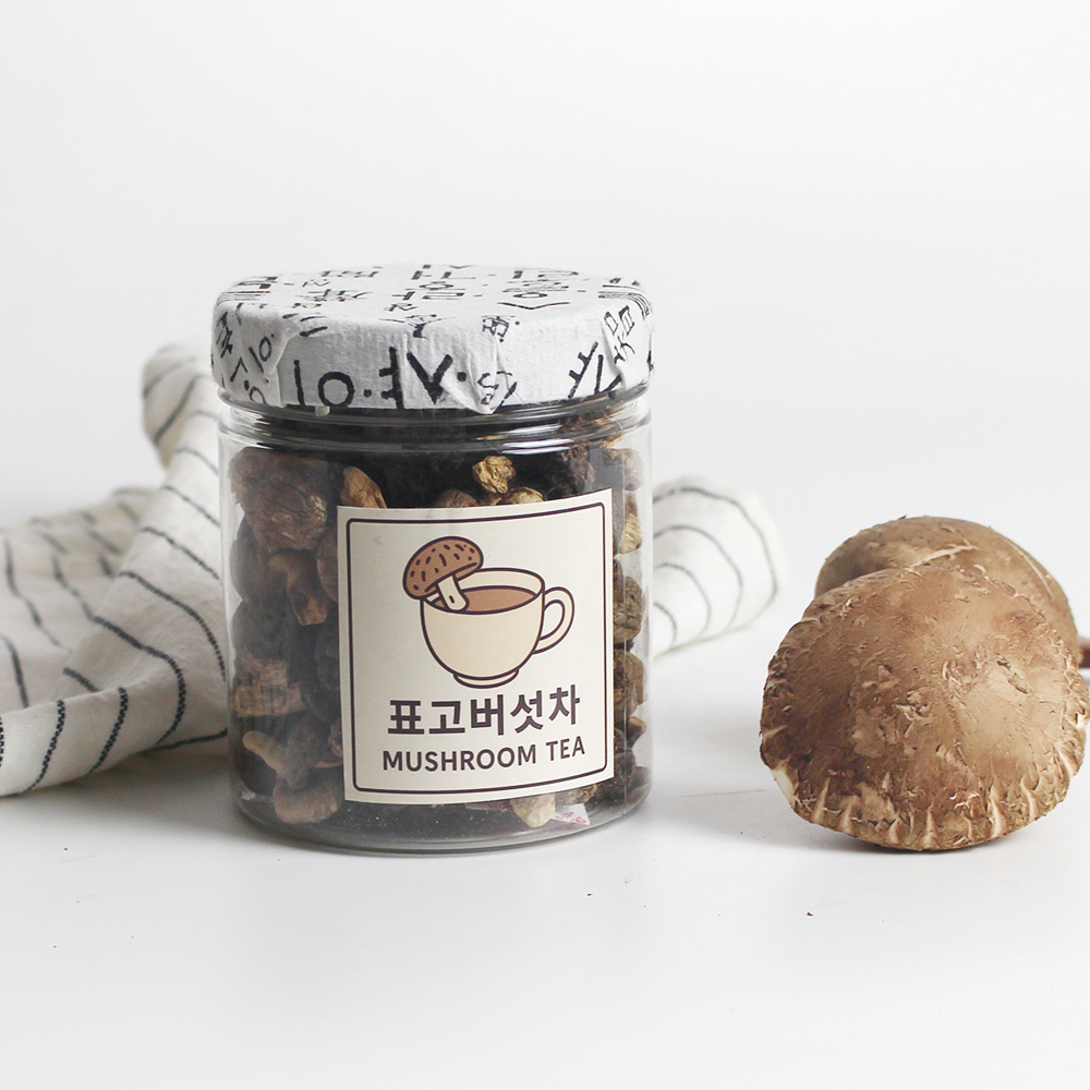 예산청년농부의 GAP 국내산 무농약 건표고버섯차 60g / 150g