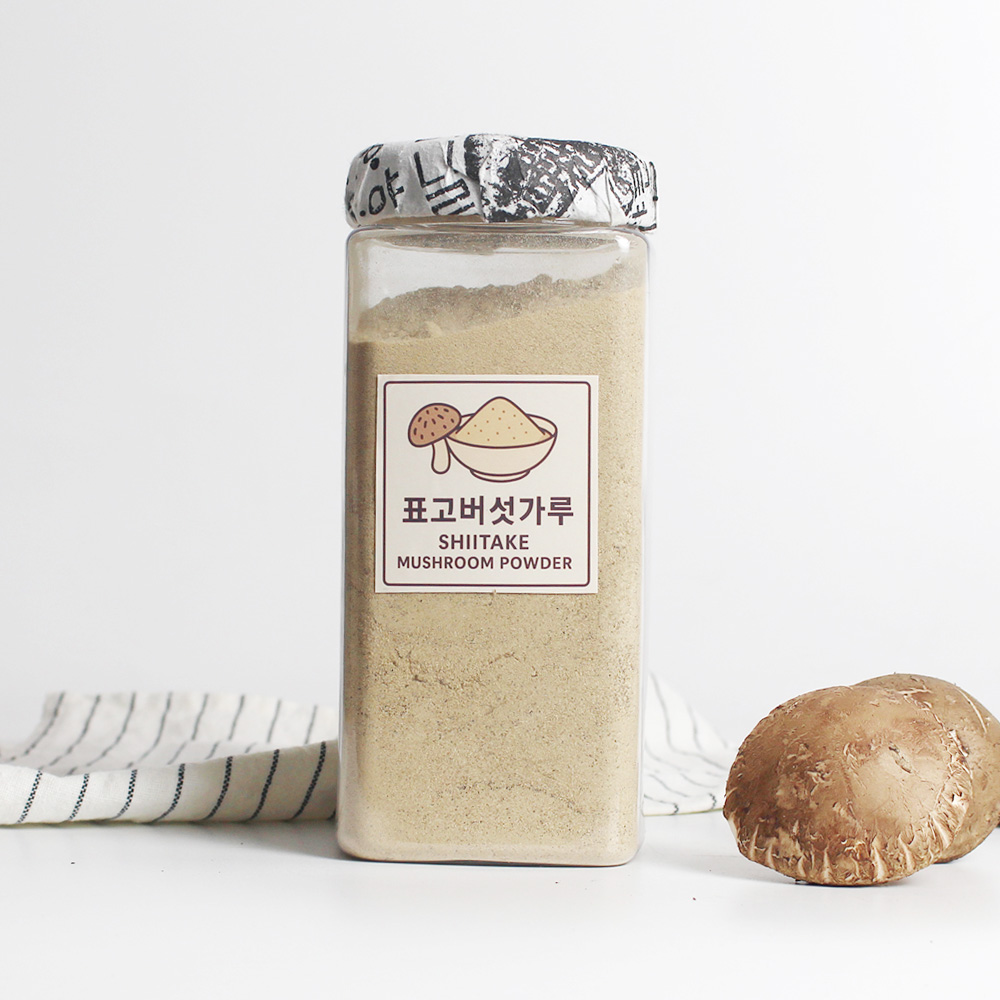 예산청년농부의 GAP 국내산 표고버섯 분말 80g / 180g 직접재배 무농약표고버섯원물