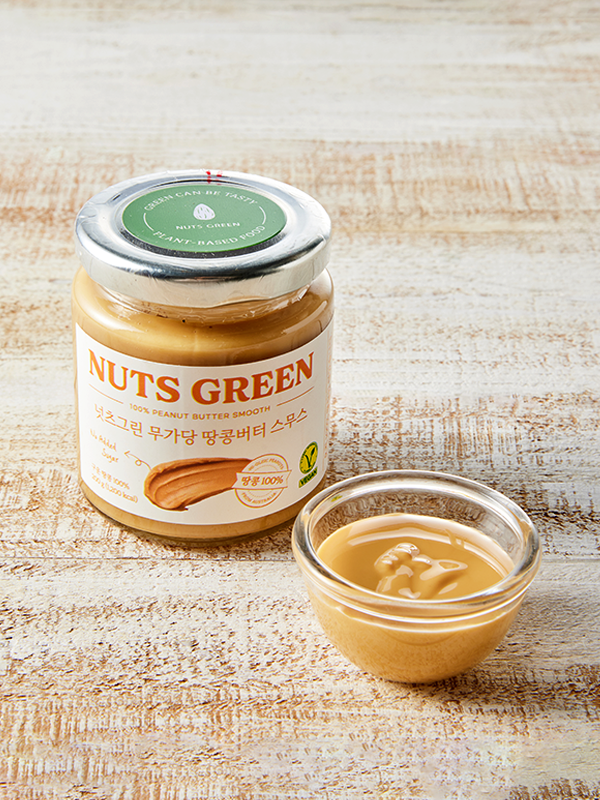 [리뉴얼 특가] 넛츠그린 무가당 땅콩버터 스무스 (200g)