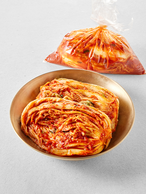 김장의민족 유기농 배추김치 1kg