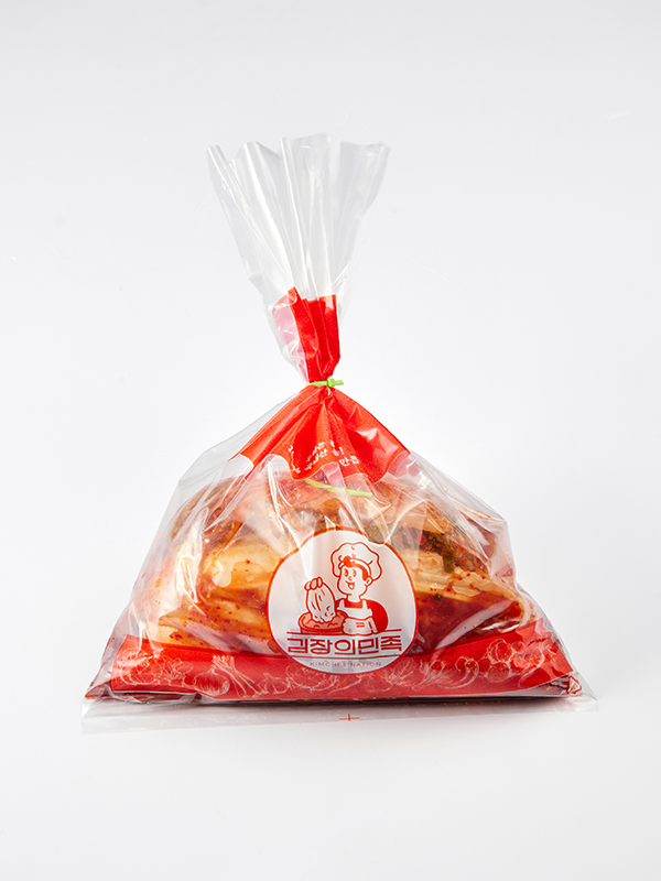 김장의민족 유기농 배추김치 1kg