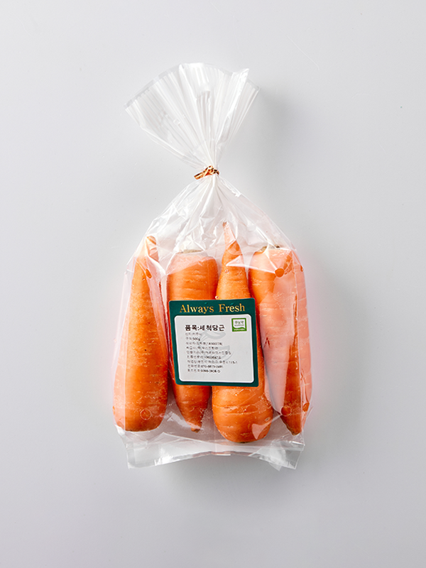 [입점특가]제주 세척 당근(특등품)/무농약 (500g)