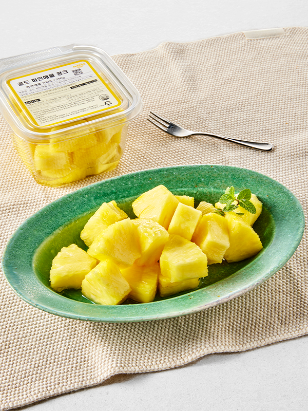 컷팅파인애플 청크