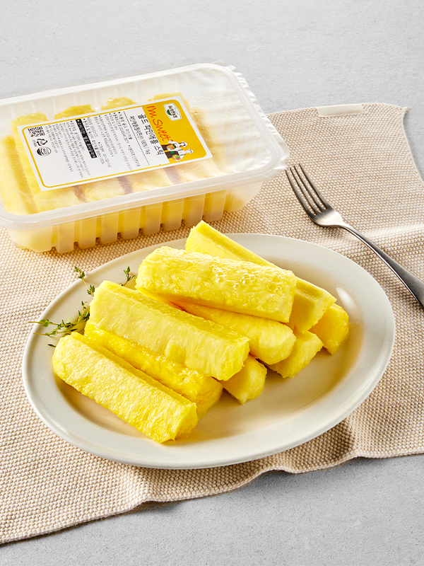 컷팅파인애플 스틱
