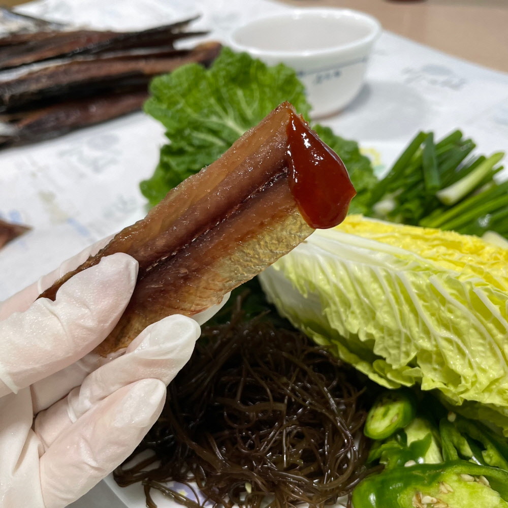 포항 구룡포 꽁치 과메기 5미/10미 손질,야채세트