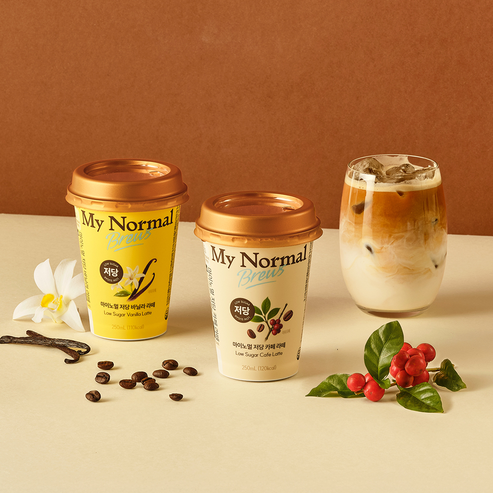 마이노멀 저당 바닐라 라떼