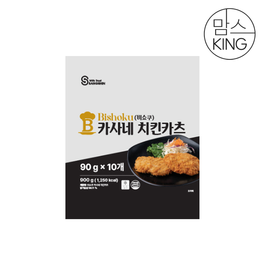 [맘스킹] 상신 돈까스 비유탕 프리미엄 비쇼쿠 카사네 치킨카츠 90g