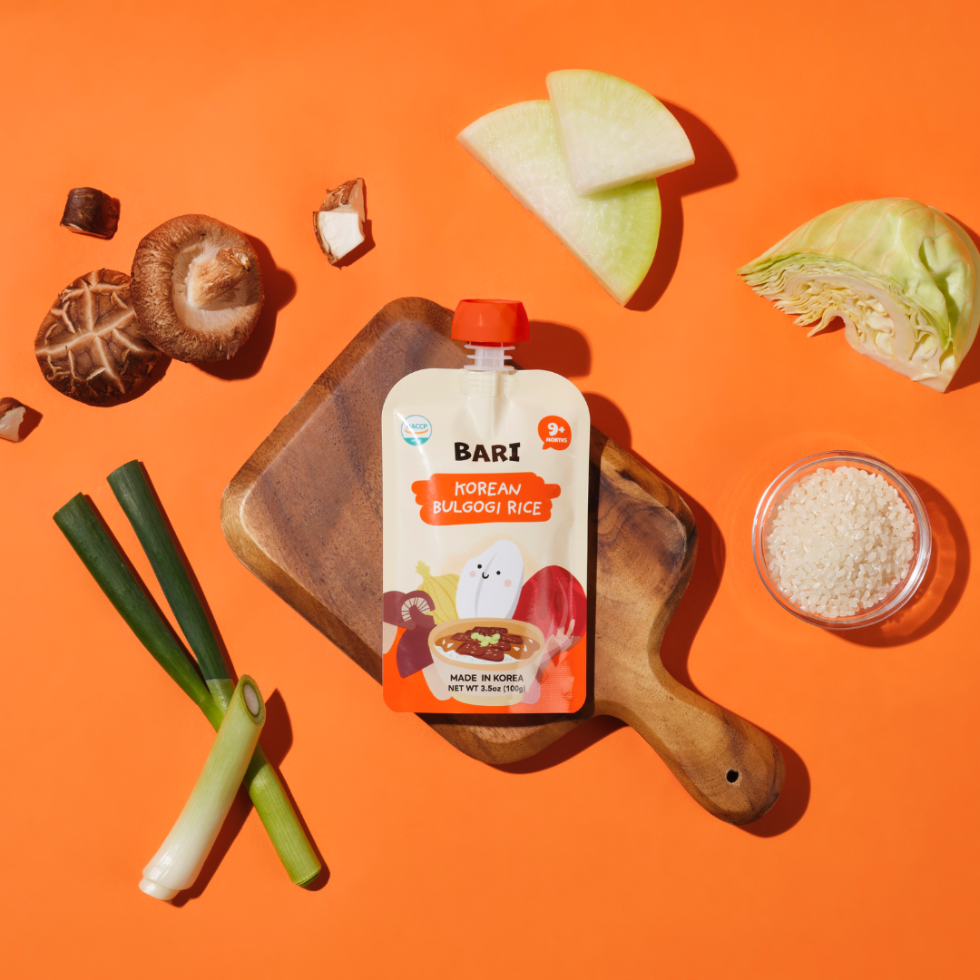 BARI 바리 실온이유식 한우불고기라이스 완료기 9개월부터 (100g 파우치, 1/3/5/10개 묶음)