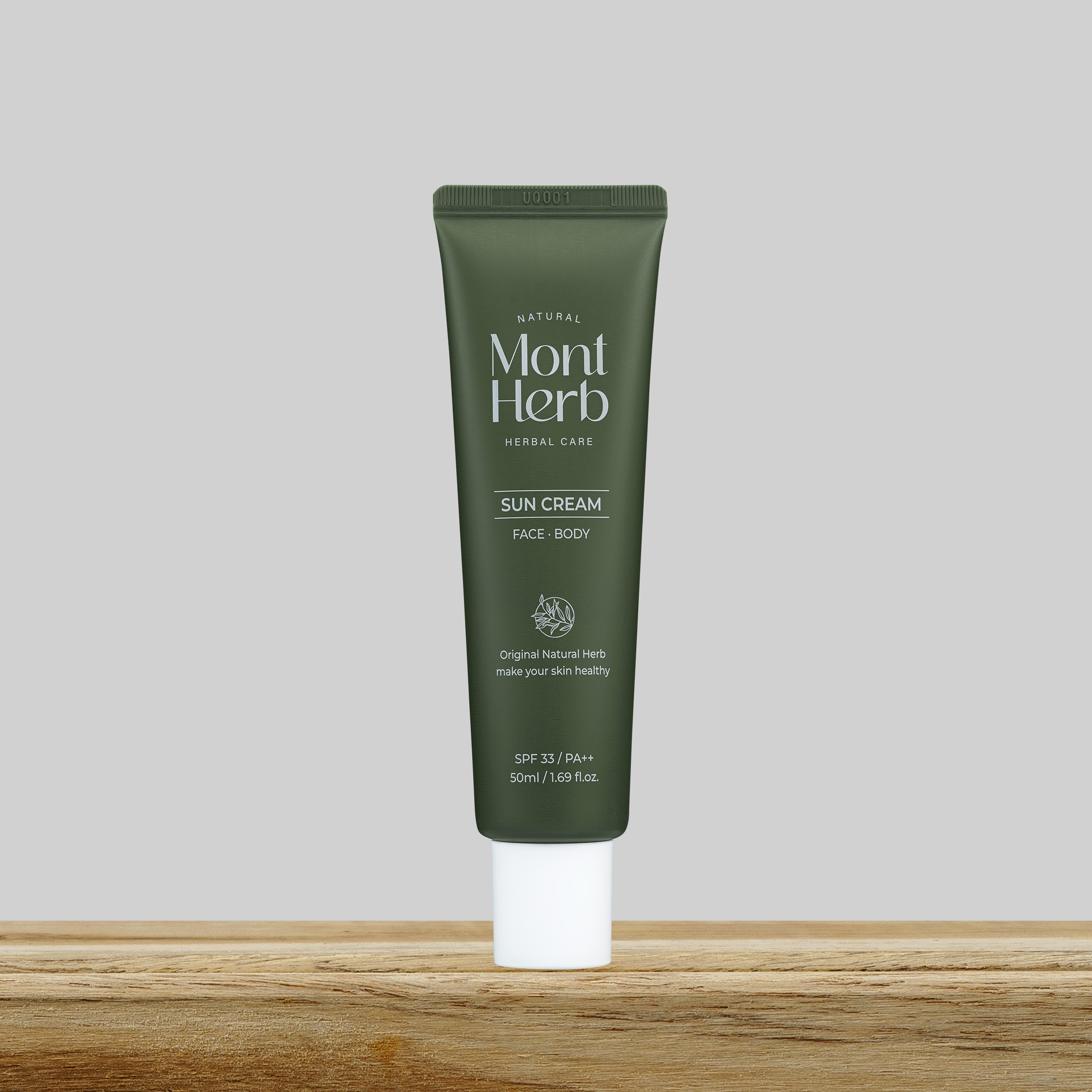 [무기자차/순한선크림] 몽뜨허브 허브케어 선크림 50ml