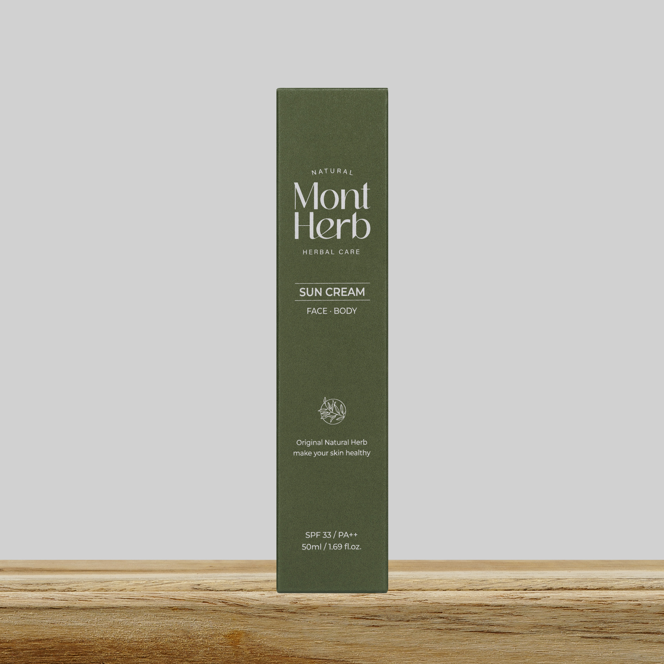 [무기자차/순한선크림] 몽뜨허브 허브케어 선크림 50ml