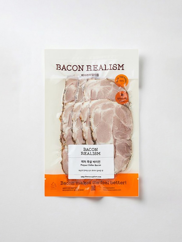 [리뉴얼특가] 통후추 목살 베이컨