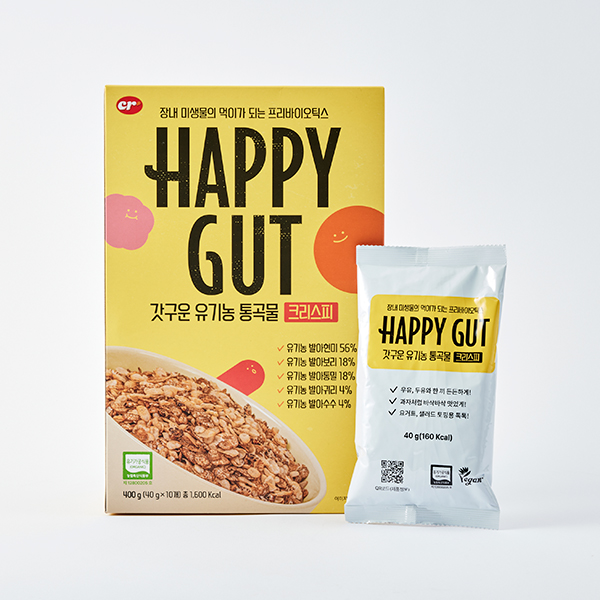 [애플랜]갓구운 유기농 통곡물 크리스피 400g