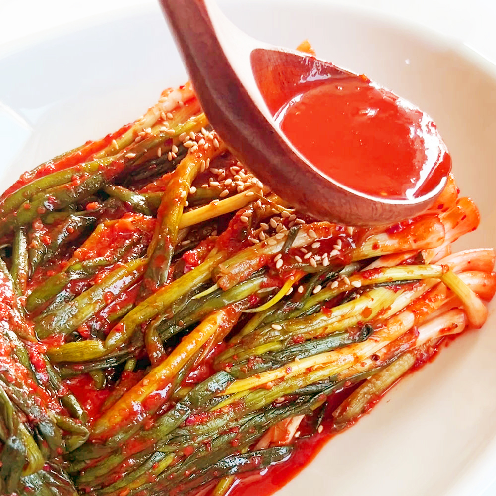 매콤달콤 알싸한 김치 밥도둑 전라도식 파김치