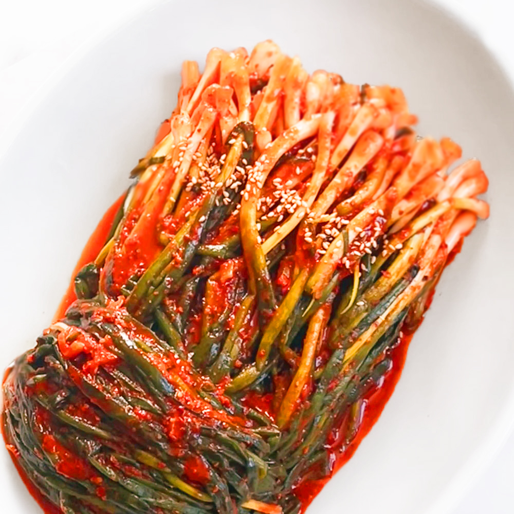 매콤달콤 알싸한 김치 밥도둑 전라도식 파김치