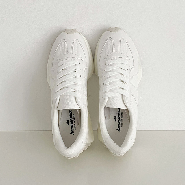 라크 국산 남자 패브릭 패턴라인 키높이 통굽 스니커즈 4cm