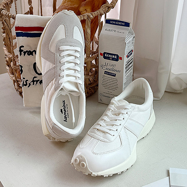 라크 국산 남자 패브릭 패턴라인 키높이 통굽 스니커즈 4cm