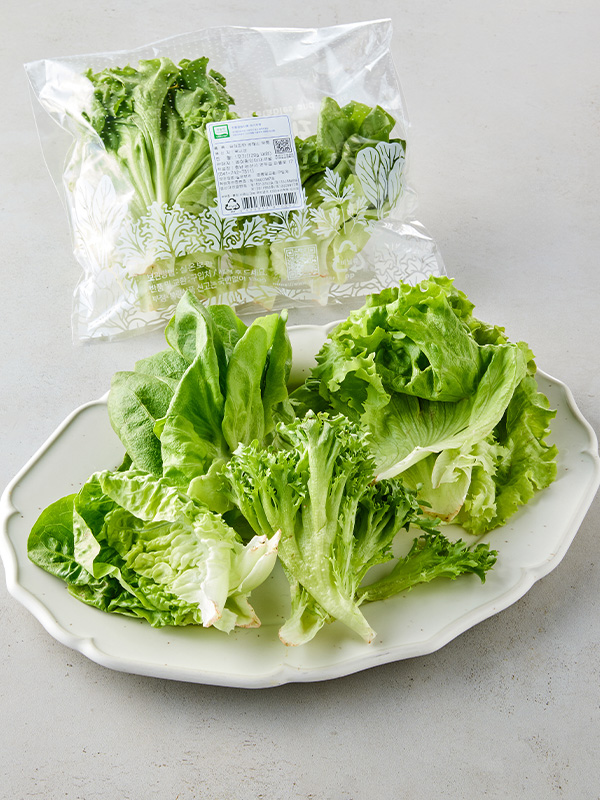 GAP 무농약 유러피안  샐러드3~5믹스(120g)