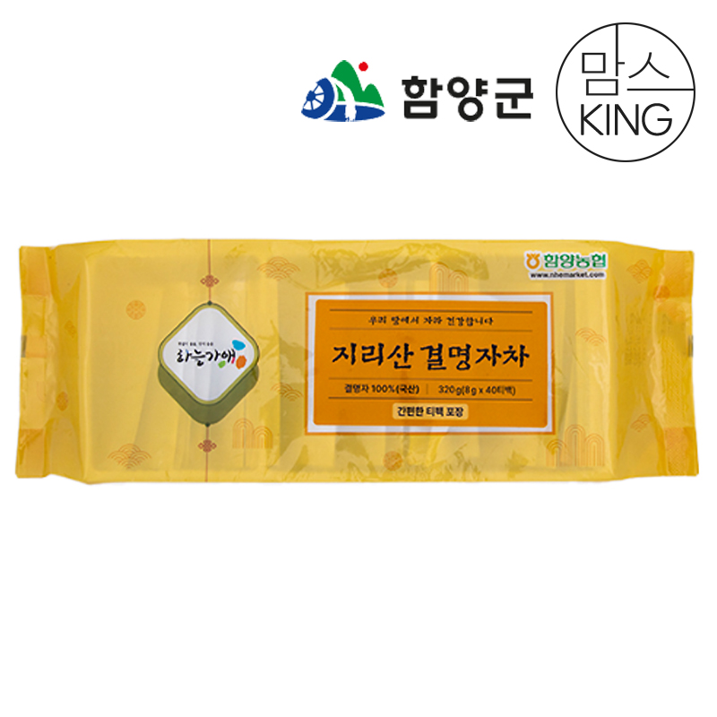 [함양군] 함양농협 하늘가애 지리산 결명자차 티백 320g 대표이미지 섬네일