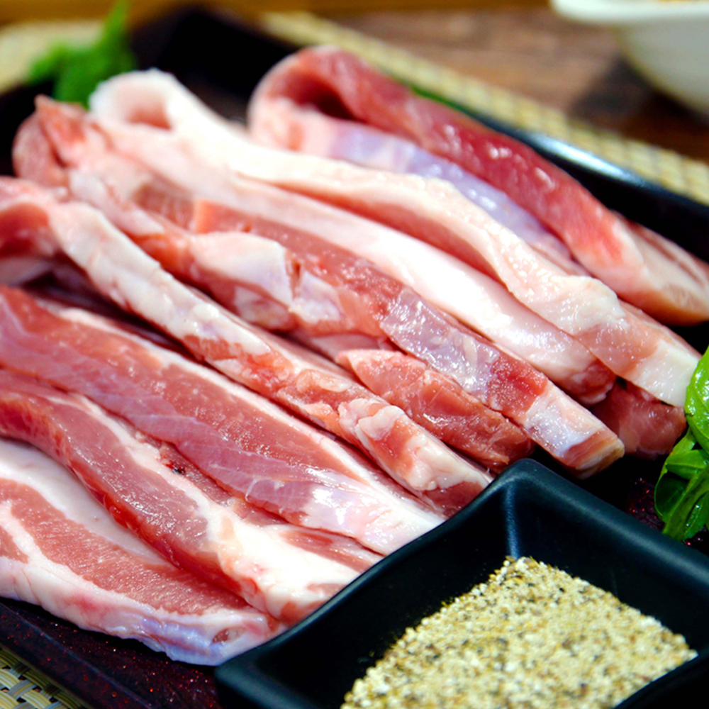 남해 마늘 먹은 돼지 생고기 삼겹살 300g + 목살 300g 국내산 프리미엄 한돈 구이용 캠핑 바비큐 산지직송