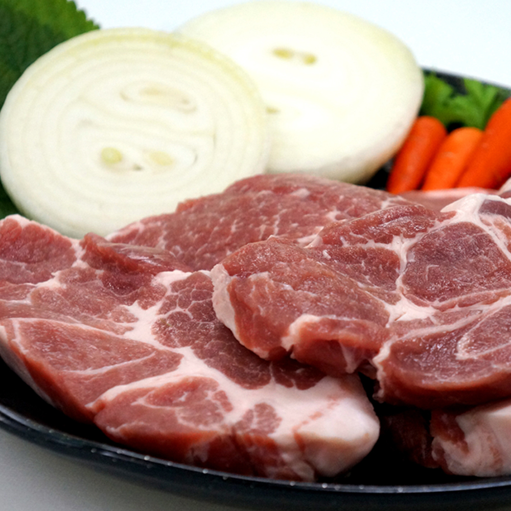 남해 마늘 먹은 돼지 생고기 삼겹살 300g + 목살 300g 국내산 프리미엄 한돈 구이용 캠핑 바비큐 산지직송
