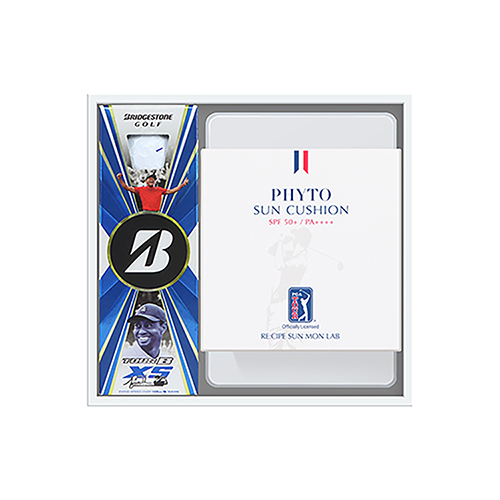[레시피 PGA TOUR] 선몬랩 선쿠션 17g + 브릿지스톤 타이거우즈 골프공3구 대표이미지 섬네일