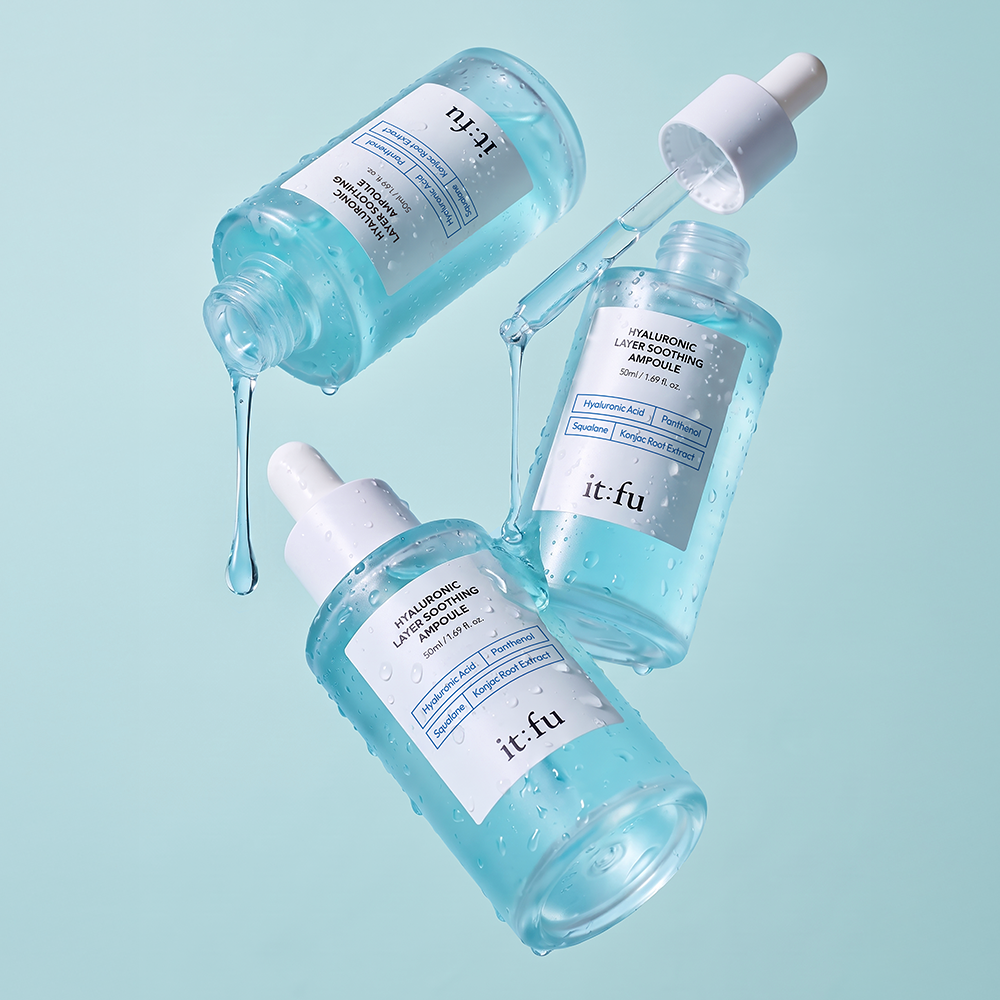 [히알루론산] 잇퓨 히알루로닉 레이어 수딩 앰플 50ml