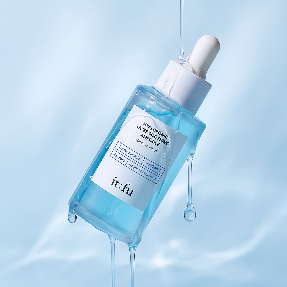[히알루론산] 잇퓨 히알루로닉 레이어 수딩 앰플 50ml