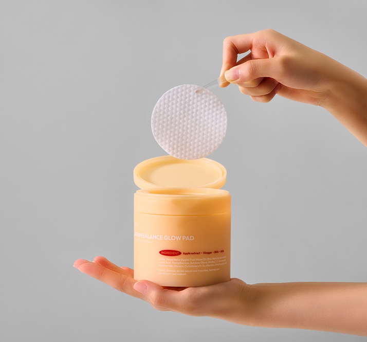 [신제품/물광피부/토너팩] 잇퓨 세범 밸런스 글로우 패드(60만 픽 잇퓨 순율크림과 함께 사용)