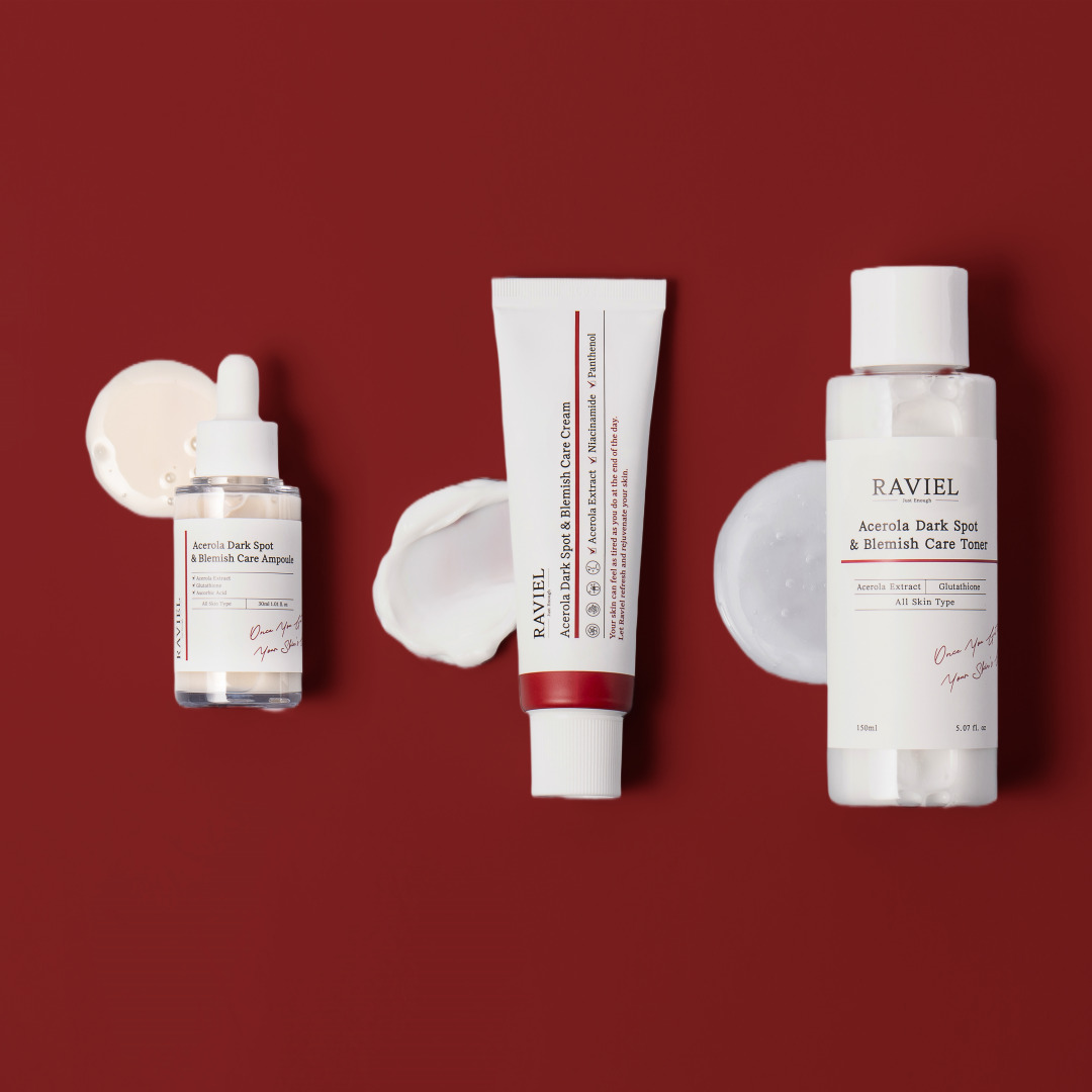 [신제품/기획상품] 라비엘 아세로라 기미케어 세트 (토너+앰플+크림+쇼핑백)