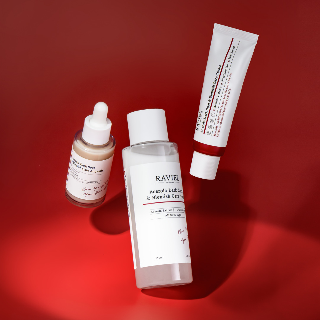 [신제품/기획상품] 라비엘 아세로라 기미케어 세트 (토너+앰플+크림+쇼핑백)