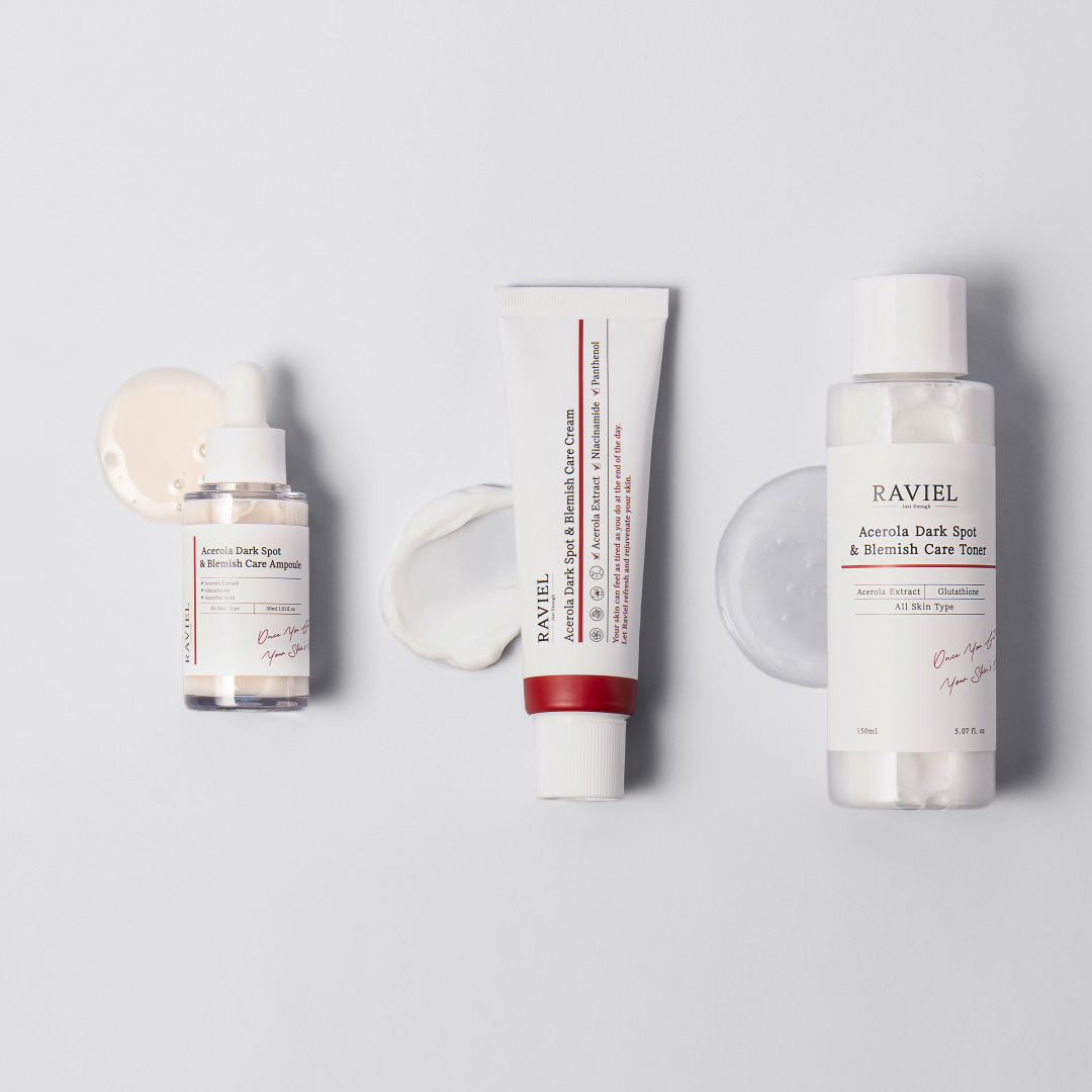 [신제품/기획상품] 라비엘 아세로라 기미케어 세트 (토너+앰플+크림+쇼핑백)