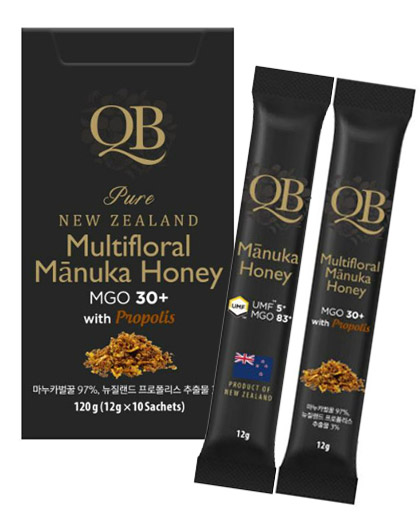 퀸비 마누카블렌드 프로폴리스꿀 10스틱 대표이미지 섬네일