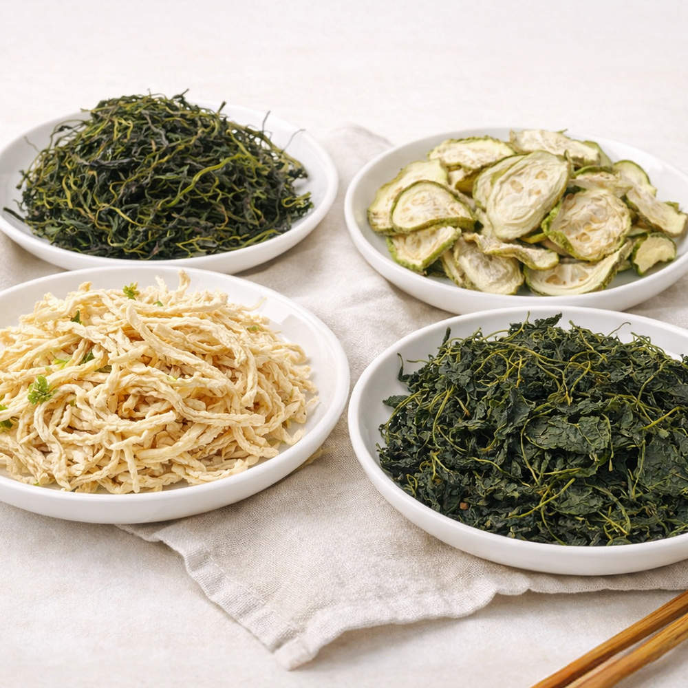 100% 국내산 건나물 모음전 (취나물,곤드레,말린애호박,무말랭이) 대표이미지 섬네일