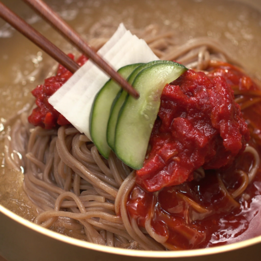 강릉 동해막국수 비빔막국수 200g 3팩 (총 3인분)