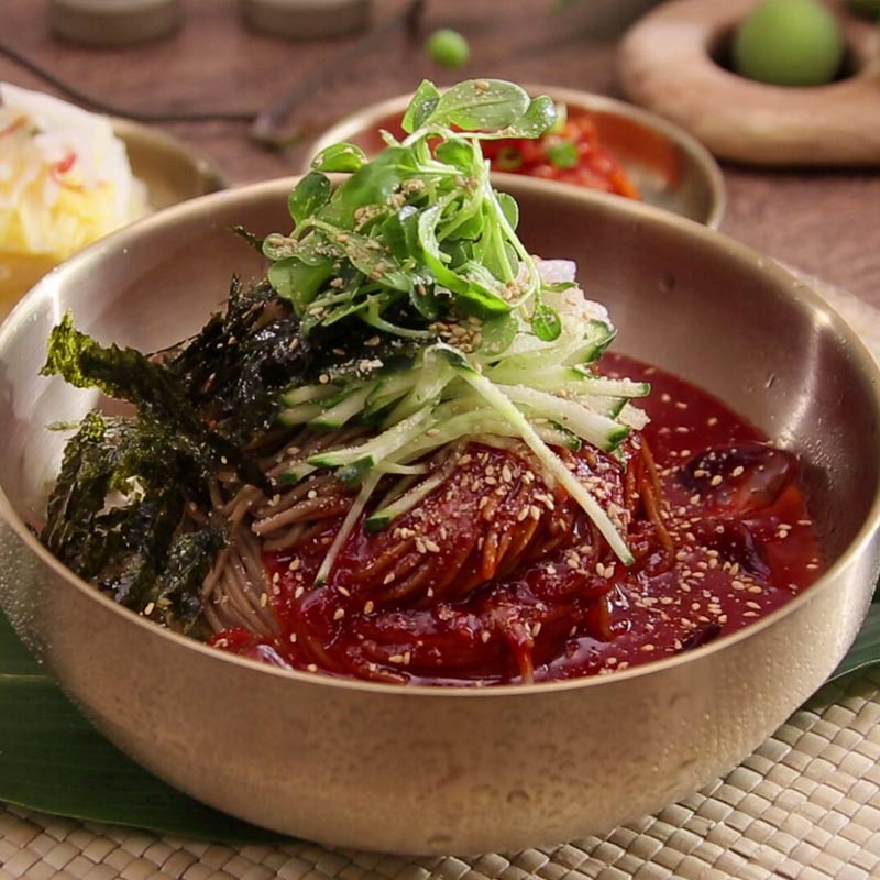강릉 동해막국수 비빔막국수 200g 3팩 (총 3인분) 대표이미지 섬네일
