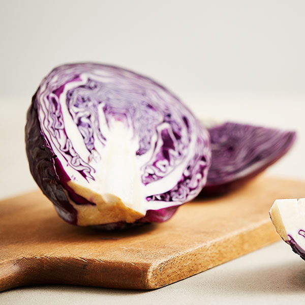 적양배추 1/2통 (350g내외)/무농약