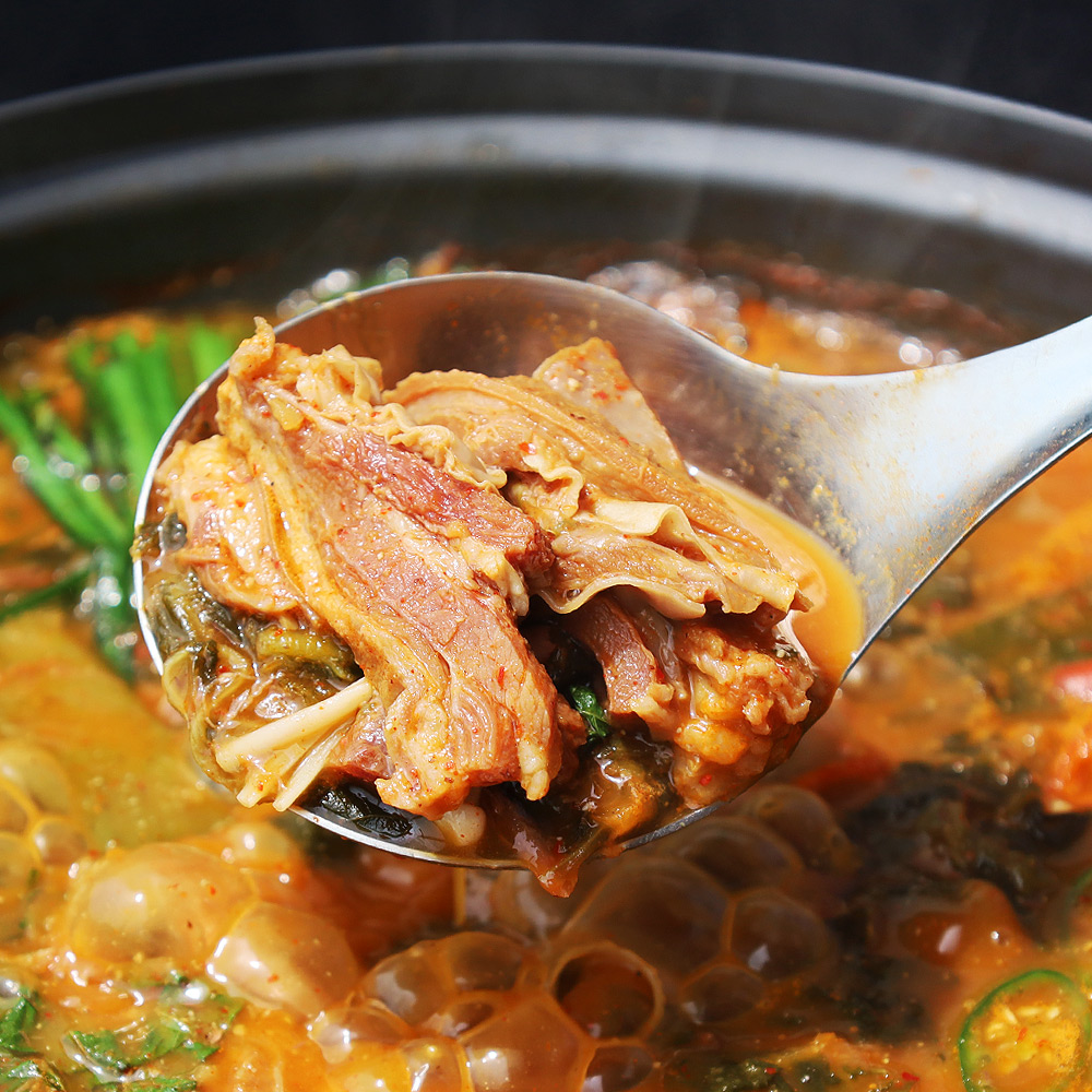 원주 흑염소맛집 약초방 흑염소 모듬전골 1.2kg 1팩 (3인분) 대표이미지 섬네일