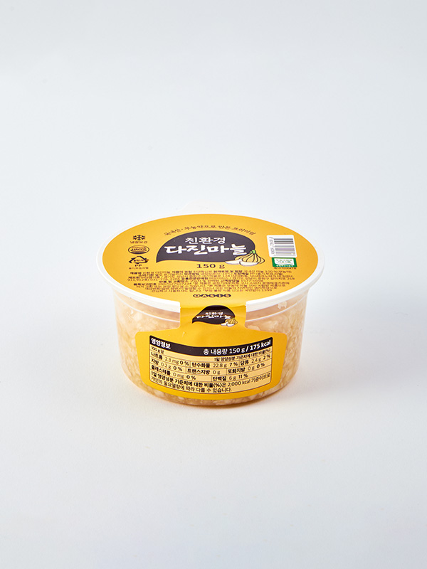 [입점특가] 친환경 국산 무첨가 다진마늘 (150g)