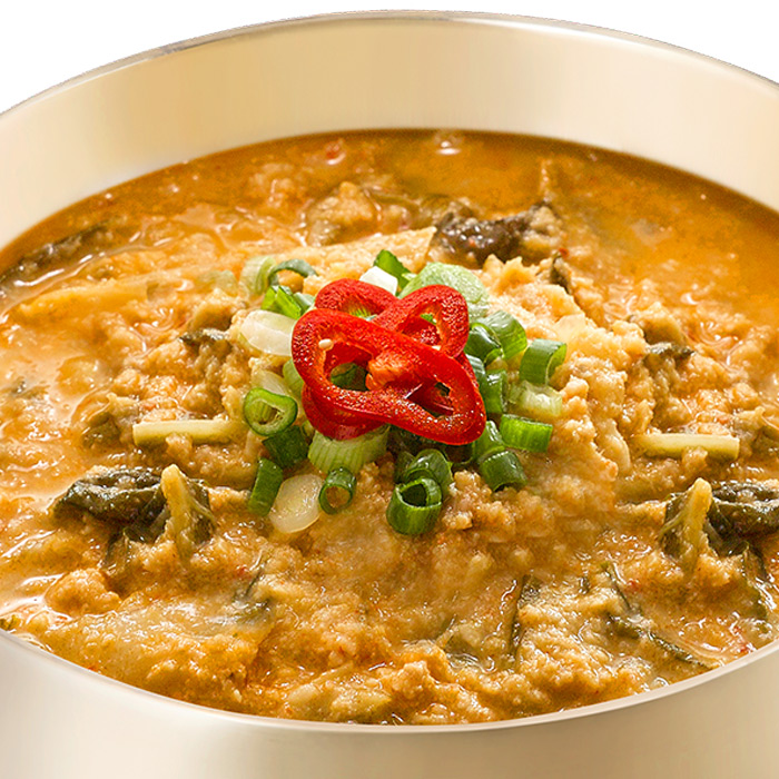 파주 장단콩 맷돌 비지찌개 2인분 맛 선택 (순한맛 / 매콤맛)