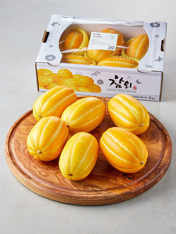 Ai선별 성주참외 2kg 대표이미지 섬네일